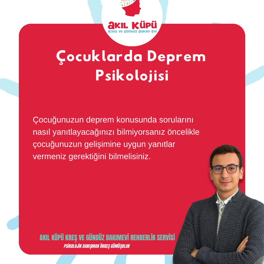 Çocuklarda Deprem Psikolojisi